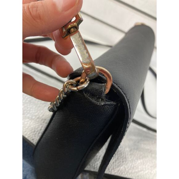 KATE SPADE, SMALL BLACK SAFFIANO LEATHER CROSSBODY BAG (ASIS) - Picture 10 of 16